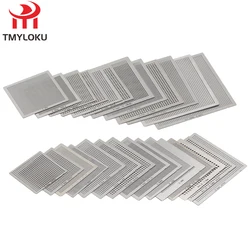 BGA general template 10Pcs /16pcs/27pcs  Universal Direct Heated Stencils For SMT SMD Chip Rpair and easy support