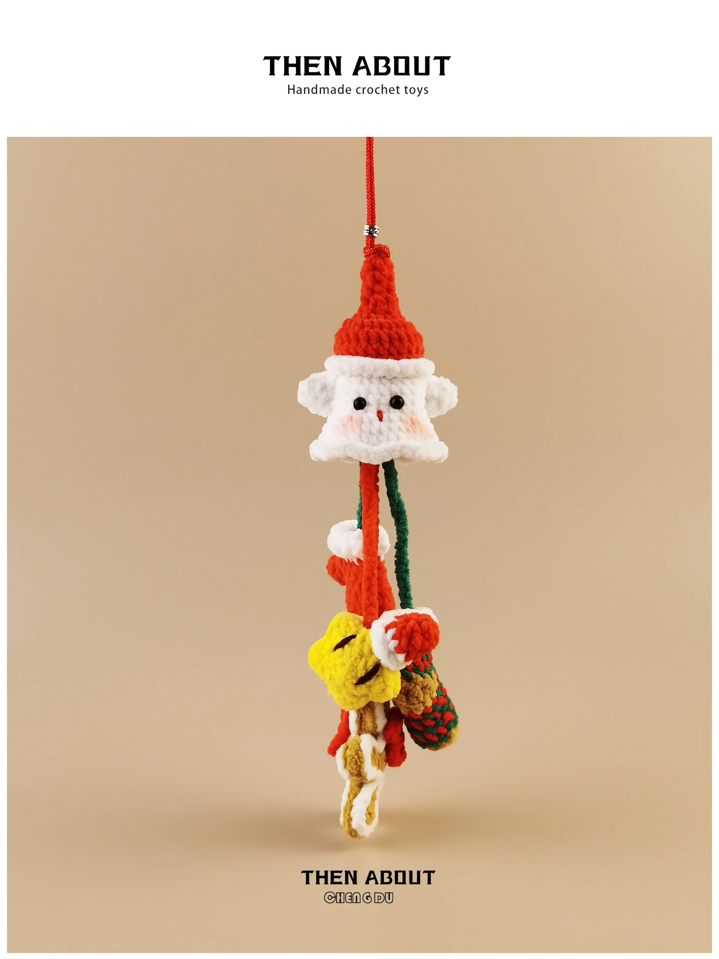Car Accessories Gift Ideas - Weihnachtselfen-Autospiegel-Hängeornament, dekoratives Luxus-Accessoire für Damen, vielseitiger