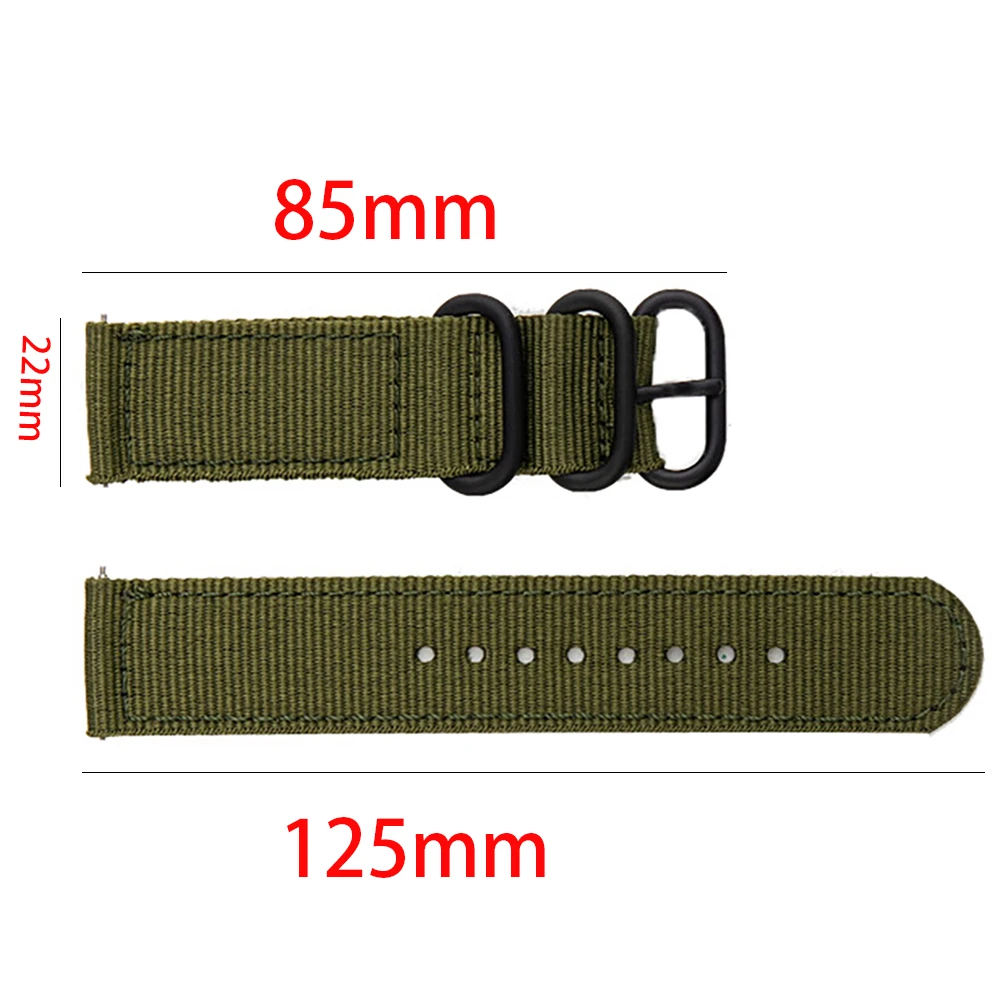 20mm/22mm band For Amazfit GTS 4/2/2e/3/GTS2 Mini/GTR/4/3/Pro/GTR2/42mm/stratos Nylon Watch Bracelet Amazfit bip S U Pro strap