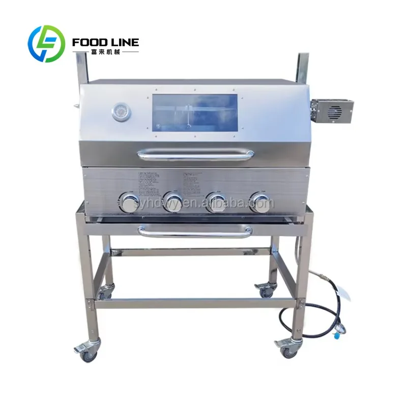 

Customized size Charcoal Brazilian Baking Oven Pig Lamb BBQ Spit Barbecue Grill