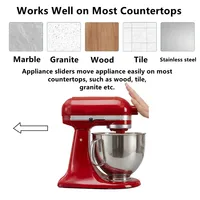 12 coulisses autocollantes pour appareils de cuisine : cafetière, friteuse à air, autocuiseur, bouilloires et chauffe-eau 5