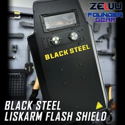 Black Steel Liskarm Flash Shield Blize Arknights RHODES ISLAND Anime Game Fans COSPLAY ABS property Rainbow Six  Counter-strike