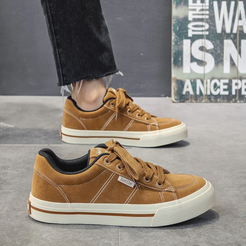 2025 nuevos zapatos de tabla para hombres, zapatillas de deporte, zapatos de skate, zapatos casuales, uso diario, viajes, elegantes, antideslizantes, acolchados, ligeros al aire libre
