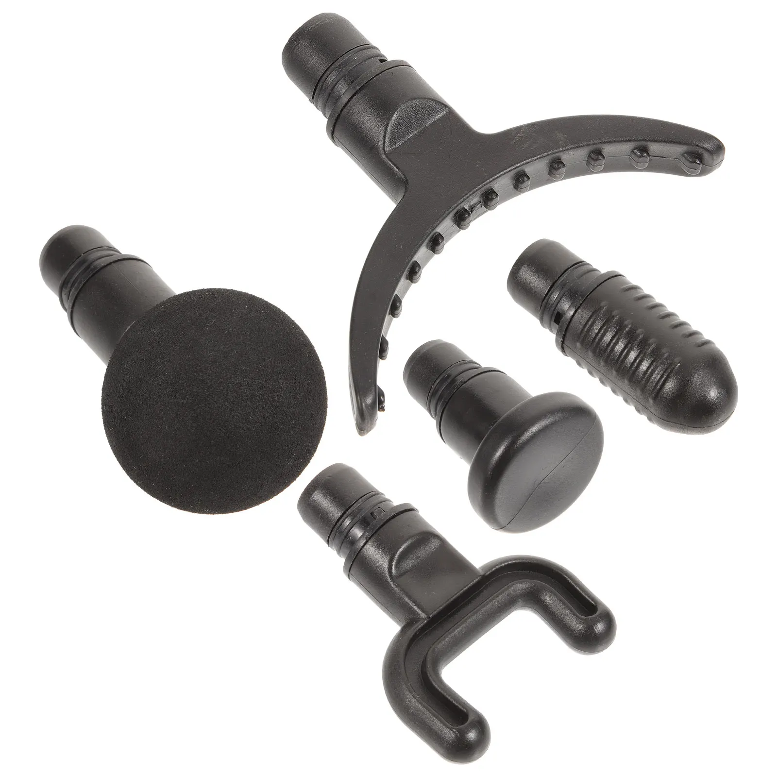 

5pcs Portable Replaceable Attachment For Muscle Recovery Body Relaxation Fitness Massager Tool