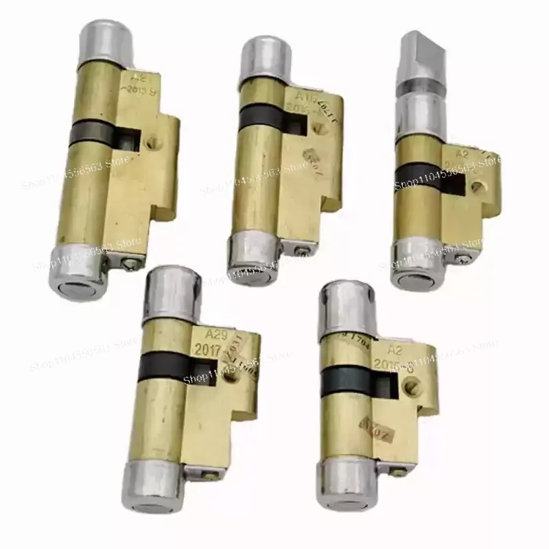 A13 type lock cylinder anti-theft door copper key crescent lock cylinder