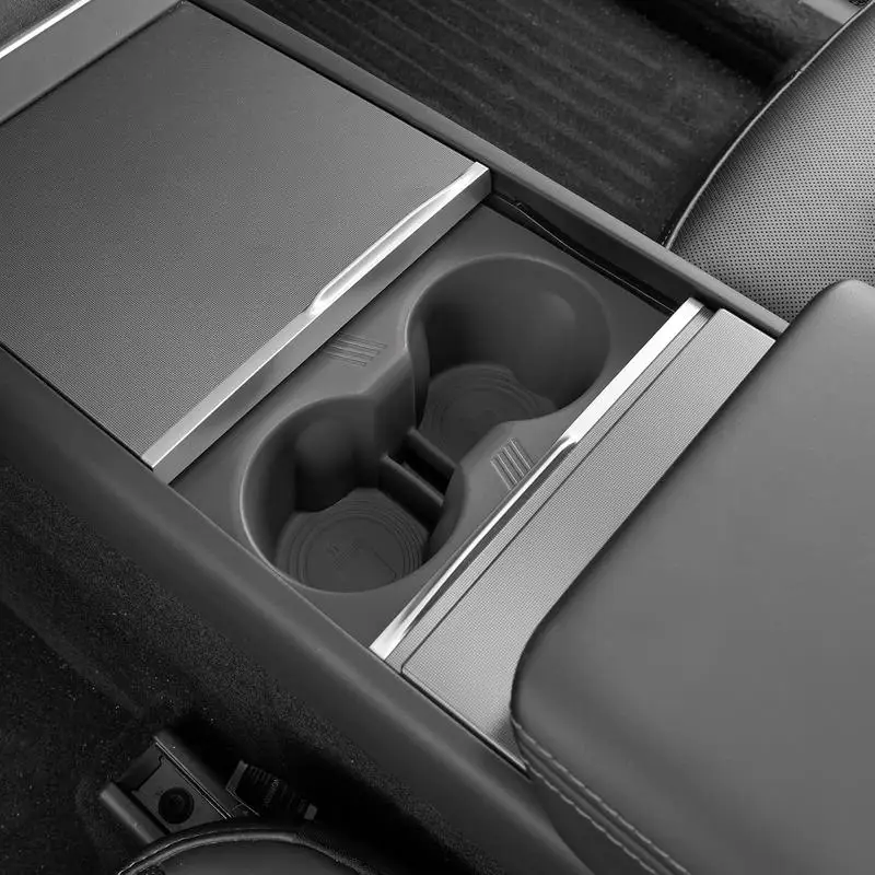 

Center Console Cup Holder Inserts For Tesla Model 3 2024-2025 Highland/Model Y 2025 Juniper