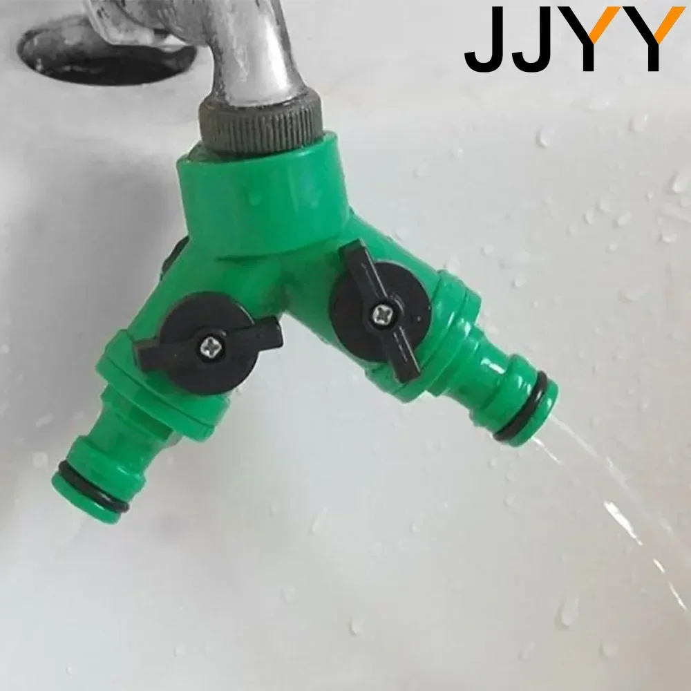 Garden Irrigation Sprinkler Y Type Conversion Joint Threaded Hose Sub Divider Tap Home Yard Watering Accessories