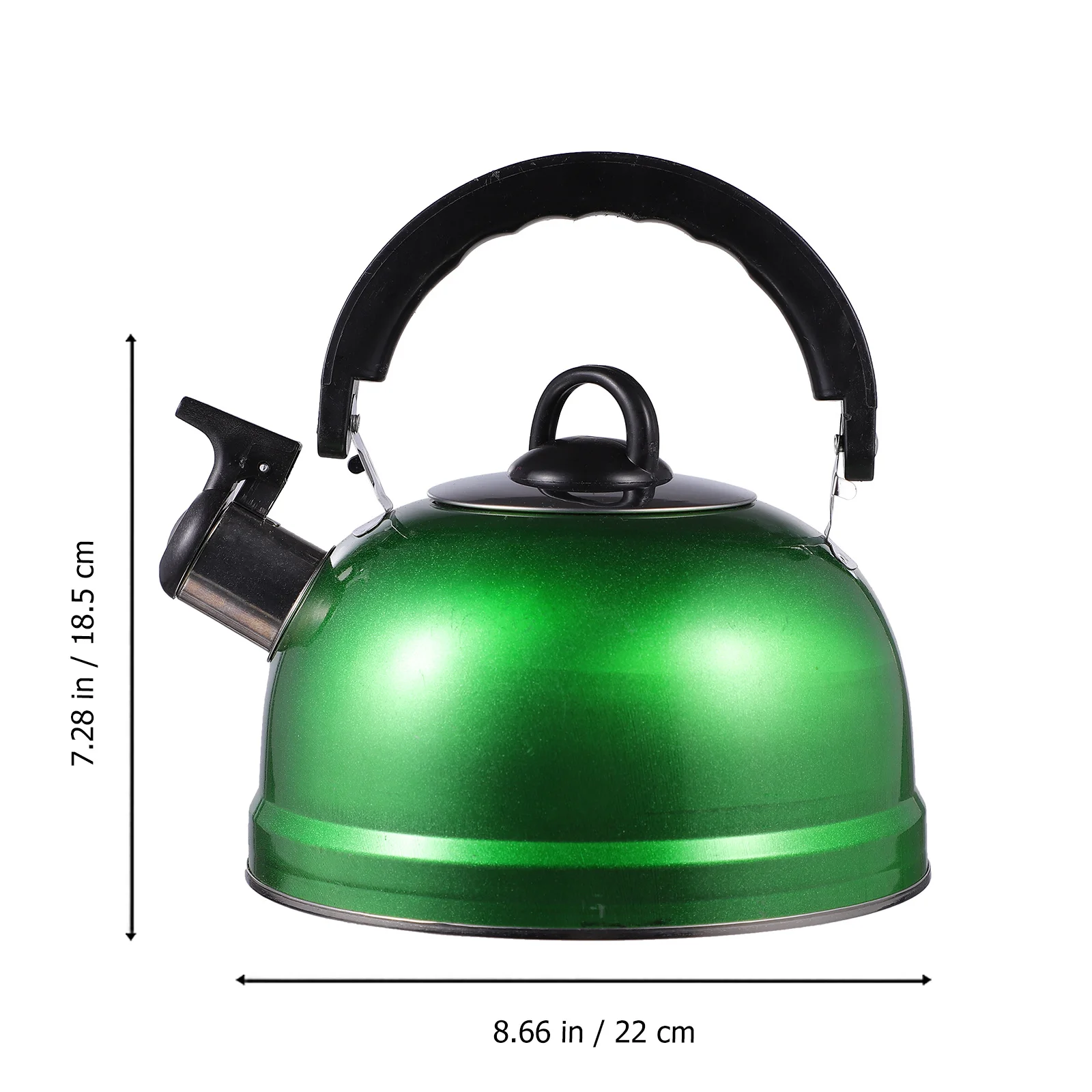 

1Pcs Stainless Steel Heating Water Kettle Thickened Whistling Teakettle 3L Large Capacity for Gas Stove Induction Cooker