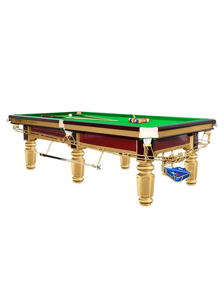 

Pool Table Entertainment Relaxation Chinese Black Eight American Steel Warehouse Blue Stone Standard Club Billiards Table