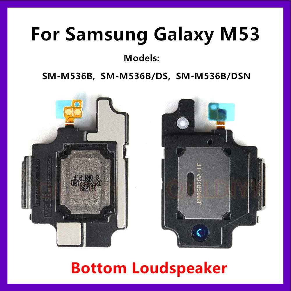 

Loudspeaker For Samsung Galaxy M53 SM-M536B M536B/DS M536B/DSN Bottom Loud Speaker Buzzer Ringer Module Replacement Parts