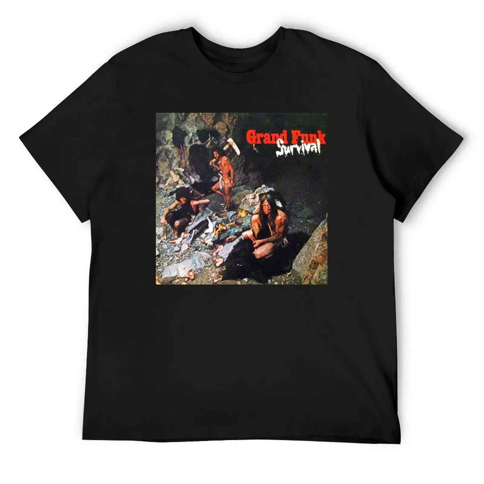 

Grand Funk Railroad - Survival. T-Shirt plus size clothes Anime t-shirt korean fashion anime shirt men clothings