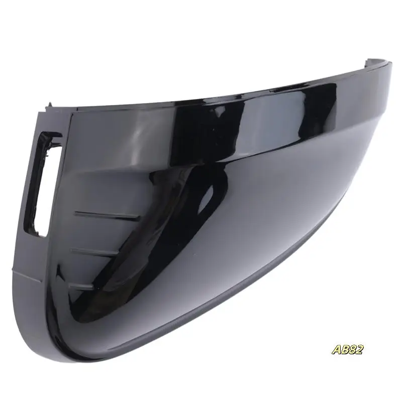 

Car Bright Black Rear Mirror Cover Shell Cap With Auxiliary Hole Replacement For A4L B9 2017-2021 8W0857527 8W0857528