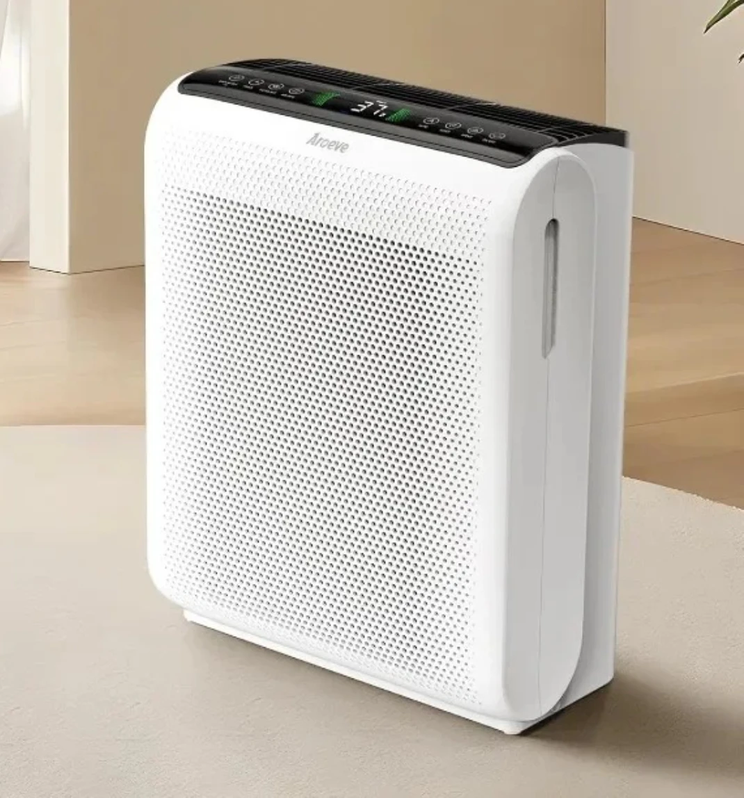 

tt для очистителей воздуха AROEVE для дома, большой комнаты до 1395 кв. футов с датчиками качества воздуха, моющимися фильтрами, фильтрами для перхоти домашних животных,