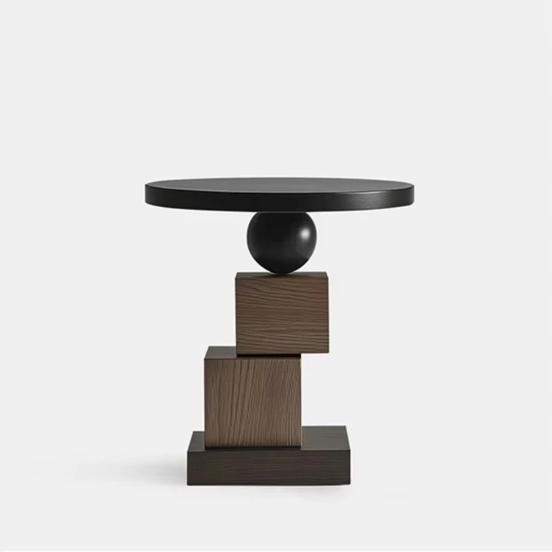 Modern minimalist style solid wood living room decorative table coffee table
