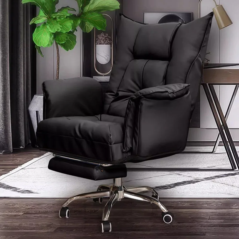 

Designer Pillow Office Chair Leather Cushion Recliner Comfortable Office Chair Gaming Ergonomic Sillas Gamer Office Furniture