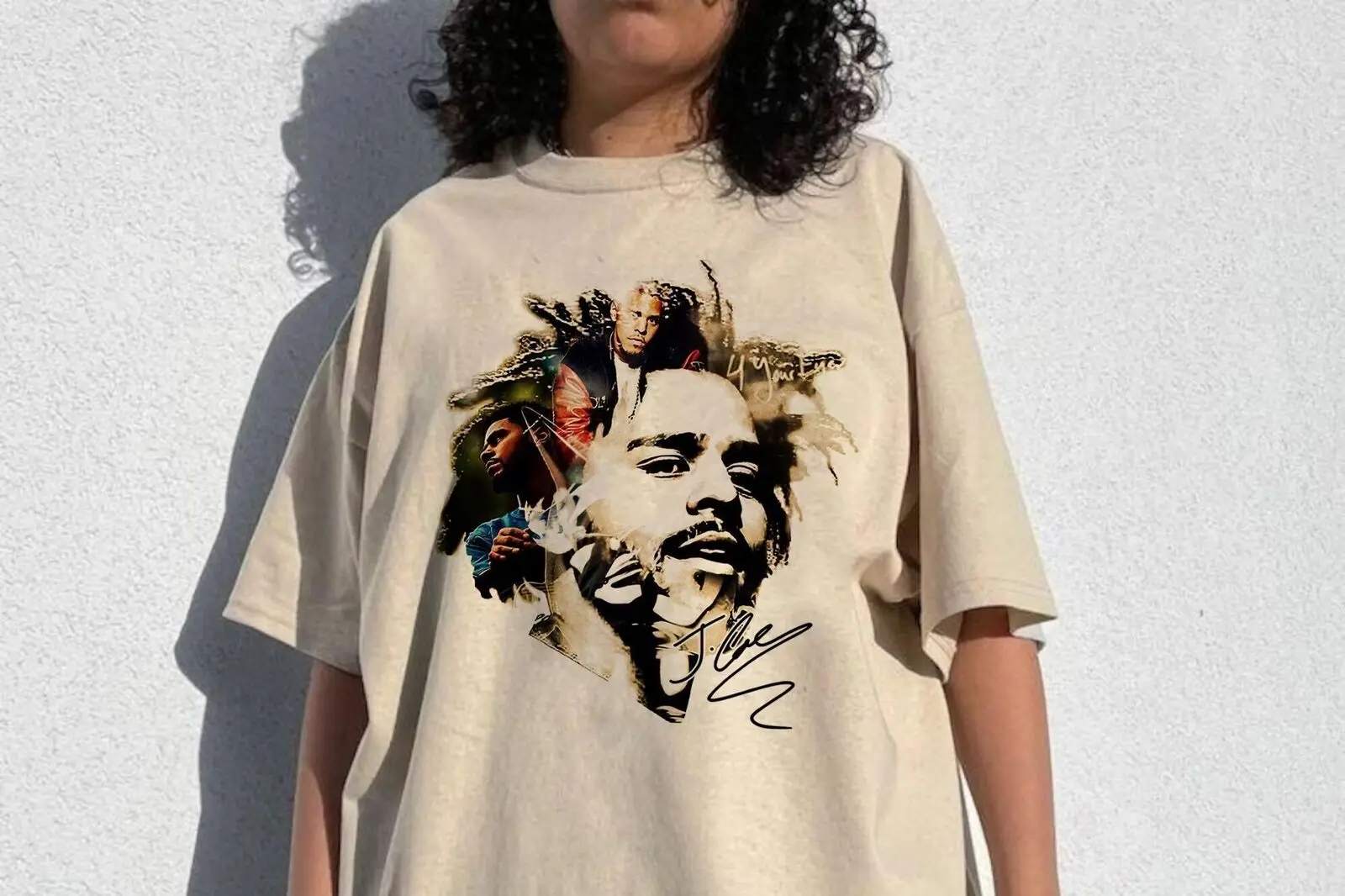 J Cole Retro Shirt J Cole Dreamville Rap Hip Hop T-Shirt J Cole Merch Gift Fo