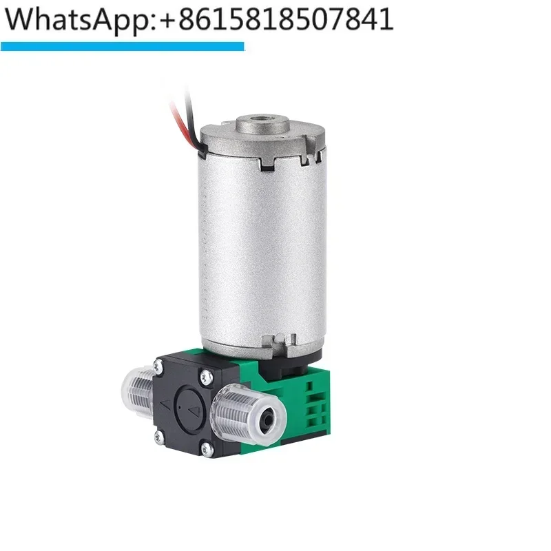 Micro diaphragm liquid pump 12V self suction small pumping pump 24V high pressure corrosion-resistant and oil-free