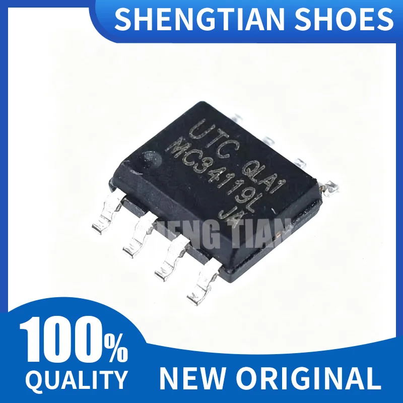 10pcs/lot New MC34119 MC34119DR2 MC34119L  SOP8 low power audio amplifier chip