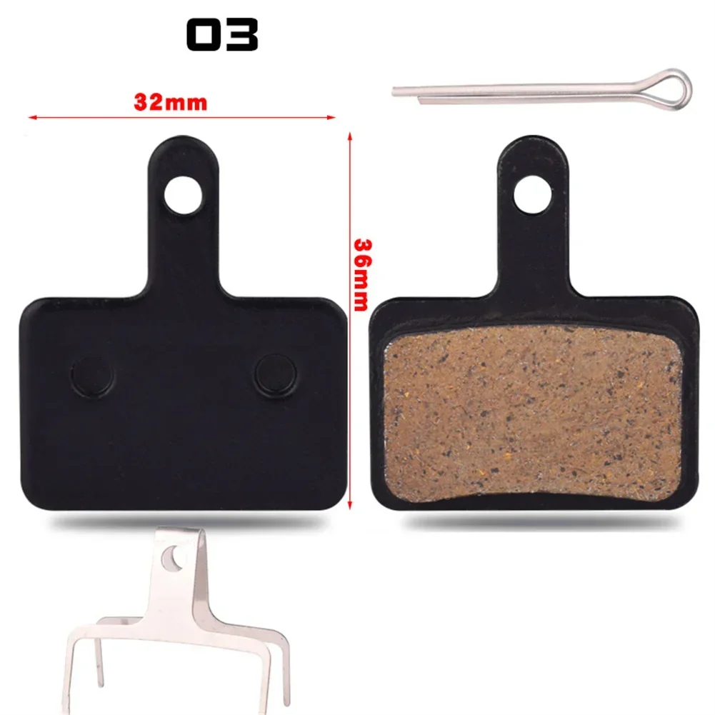 Bicycle Disc Brake Pads Cycling New Parts Replace Replacement Stable Metal+Resin About 28g Accessories Practical image 3
