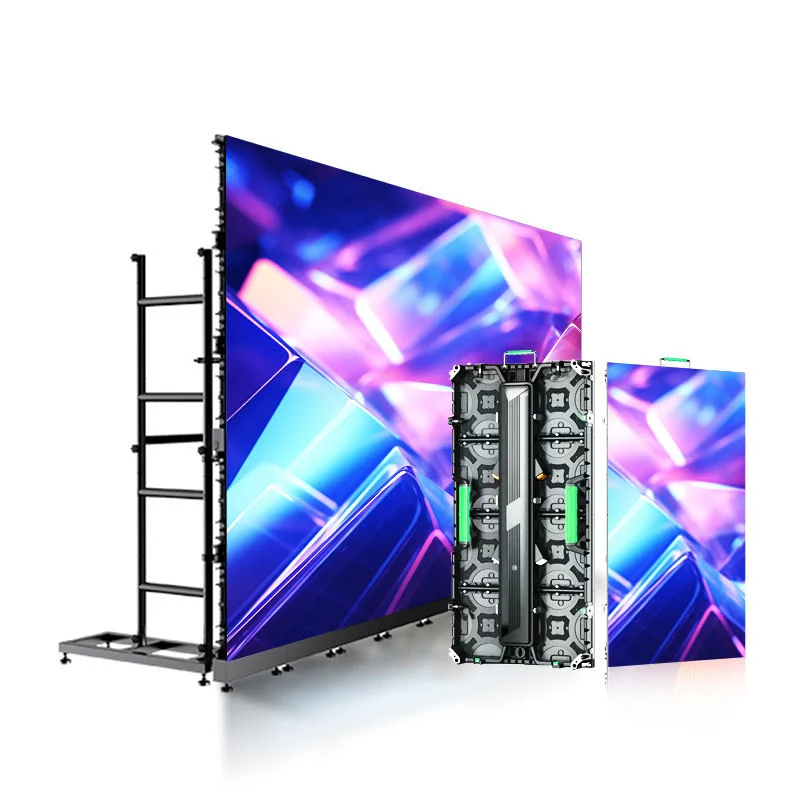 P2.6 Outdoor Rental LED Display Wall 500*500mm Cabinet LED Screen for Stage, Subway and Self-Service Applications