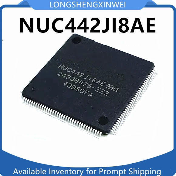 

2PCS New NUC442JI8AE QFP144