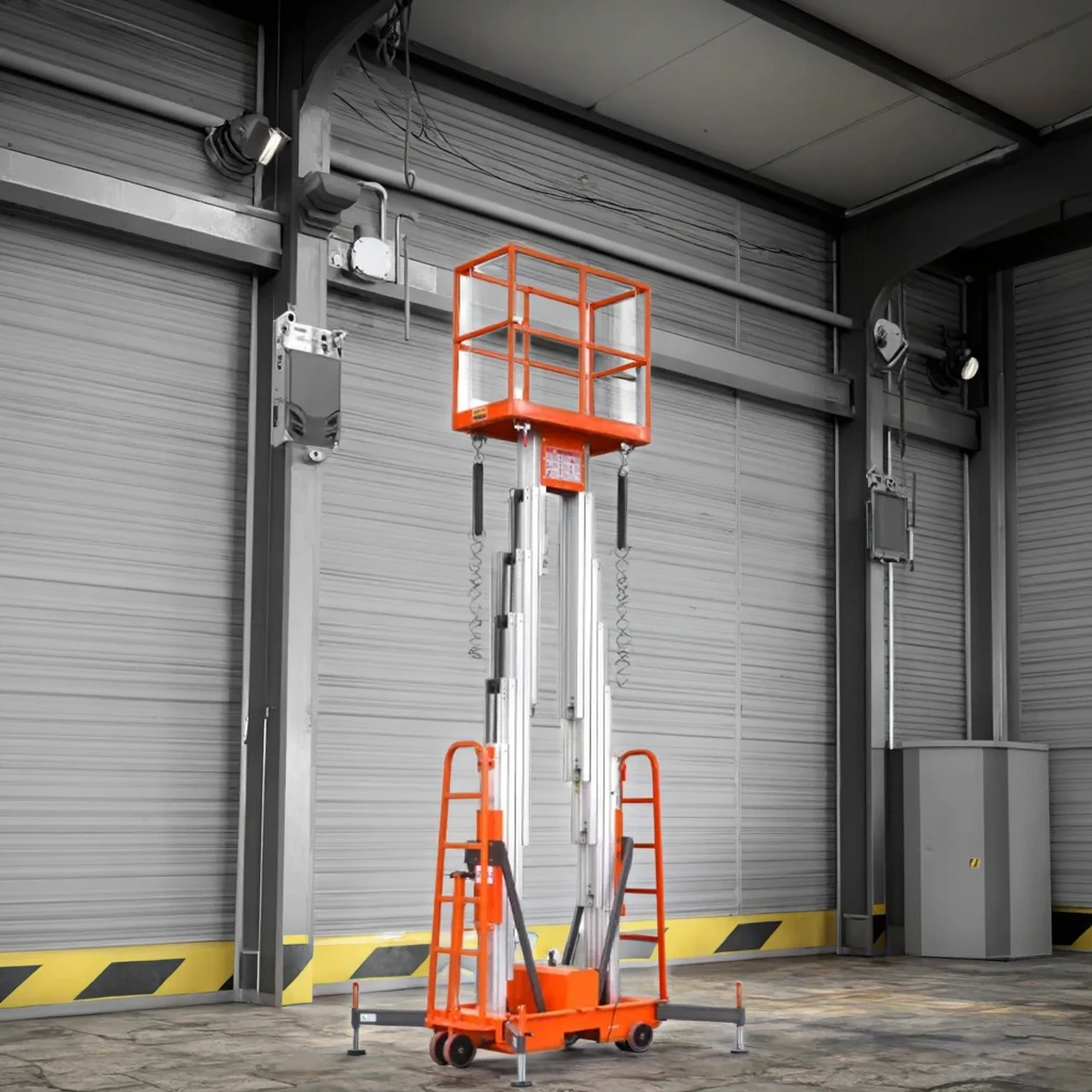 300kg Single Mast Aluminum Alloy Electric Lifting Platform Elevator New Indoor Outdoor High-Altitude Lift Tables
