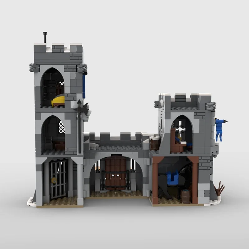 medieval mountain tower castle bricks outpost watch tower military blocks modular medieval military moc bricks castle gift