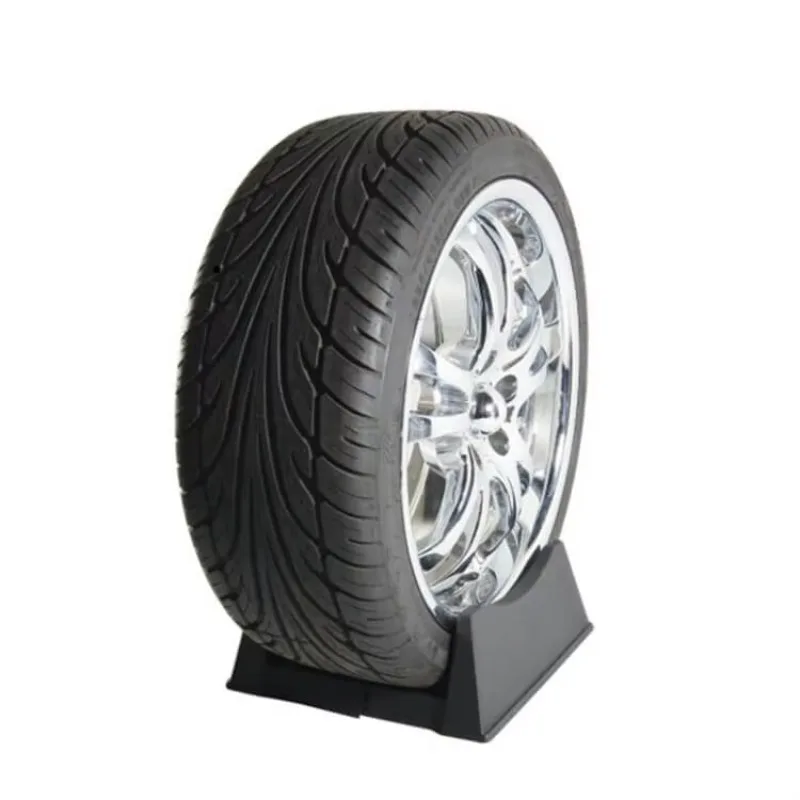 

Plastic portable tire display frame tire display bracket