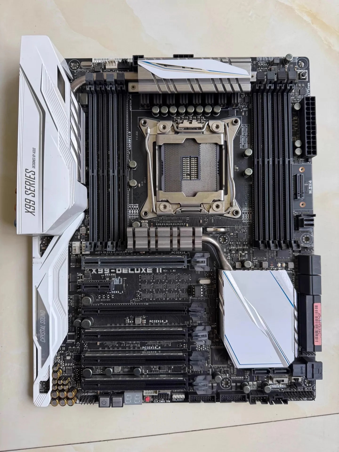 

Suitable For ASUS X99-DELUXE II Motherboard PCI-E3.0 M.2 LGA 2011 V3 DDR4 ATX X99 Mainboard 100% Tested OK Fully Work