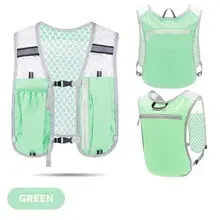 Unisex Running Hydration Vest, Water-Resistant Breathable Hydration Backpack for Running Hiking Cycling Trail Marathon Sports image 6
