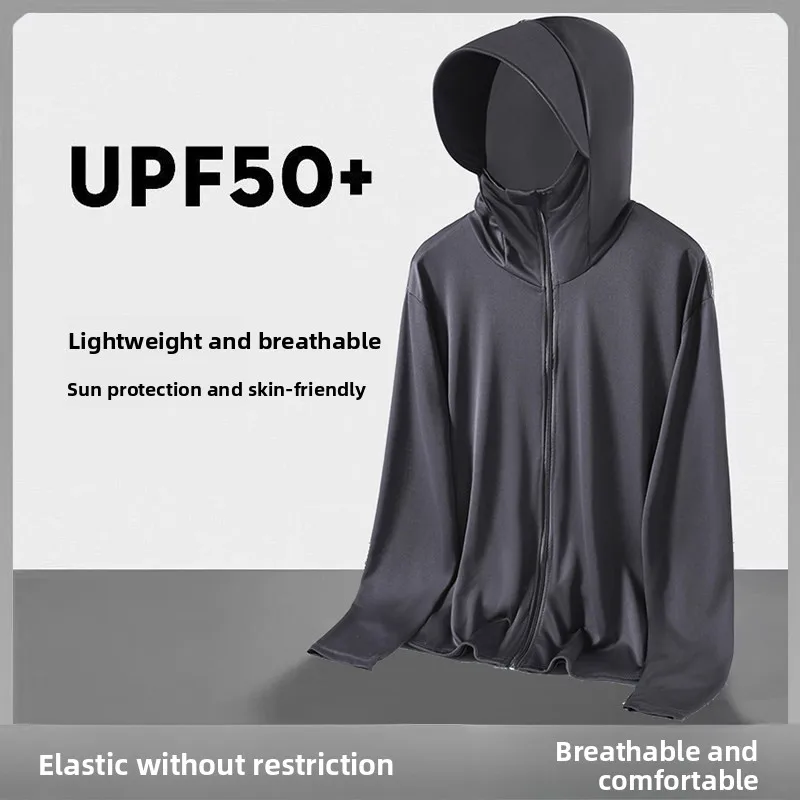 

Ice Silk Quick Dry Women's Outdoor Casual Sport Zipper Jacket Ultra Lightweight Summer Wear Loose Fit Sun Protection Clothes
