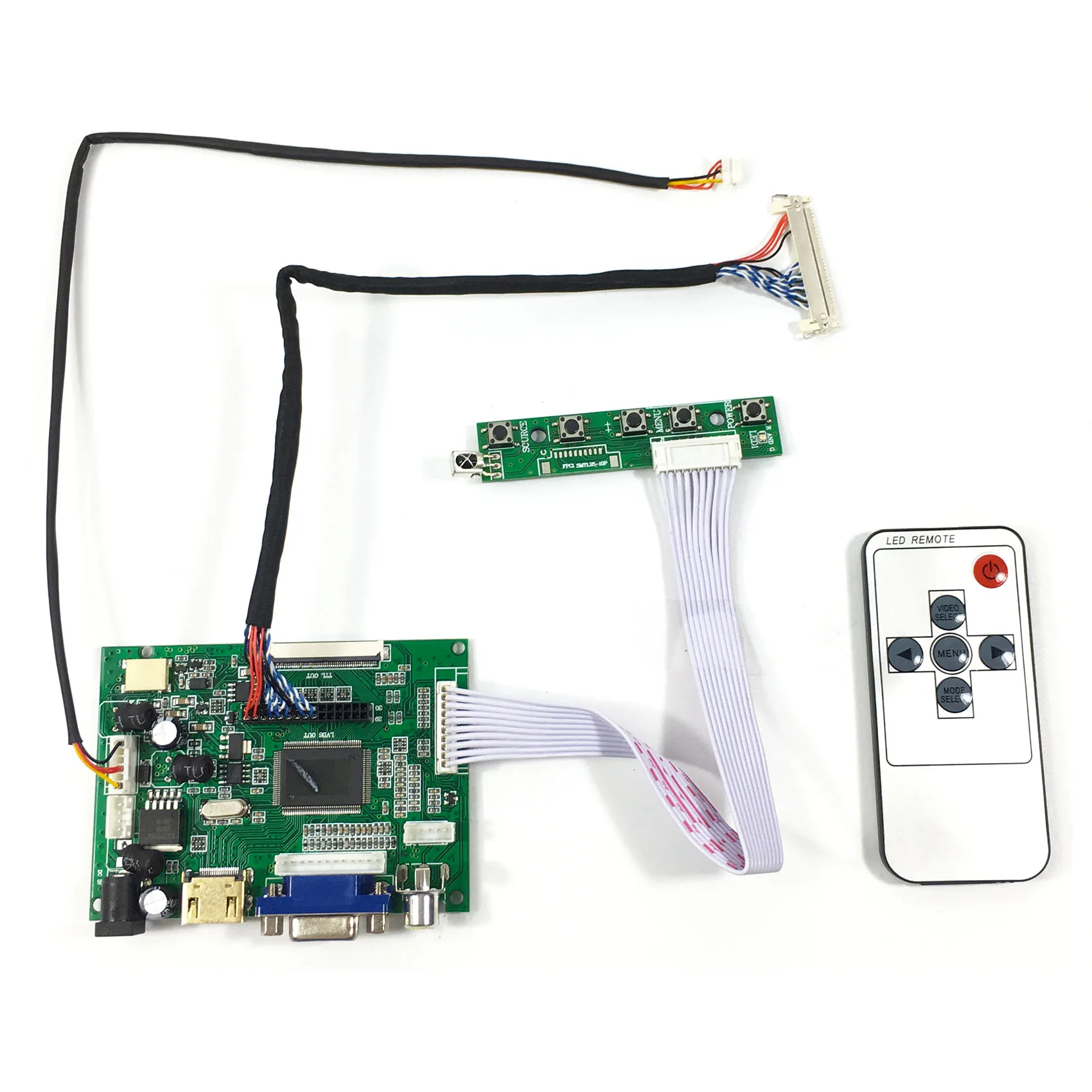 

HD MI VGA AV LCD Controller Board For 10.4 in 1024x768 G104XVN01.0 LCD Screen