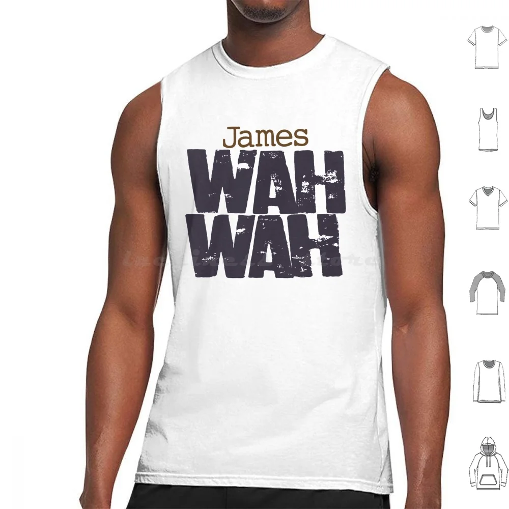 James Band Tank Tops Print Cotton English Band Band From Whalley Range Polytechnic Jim Glennie Tim Booth Mark Hunter Uk