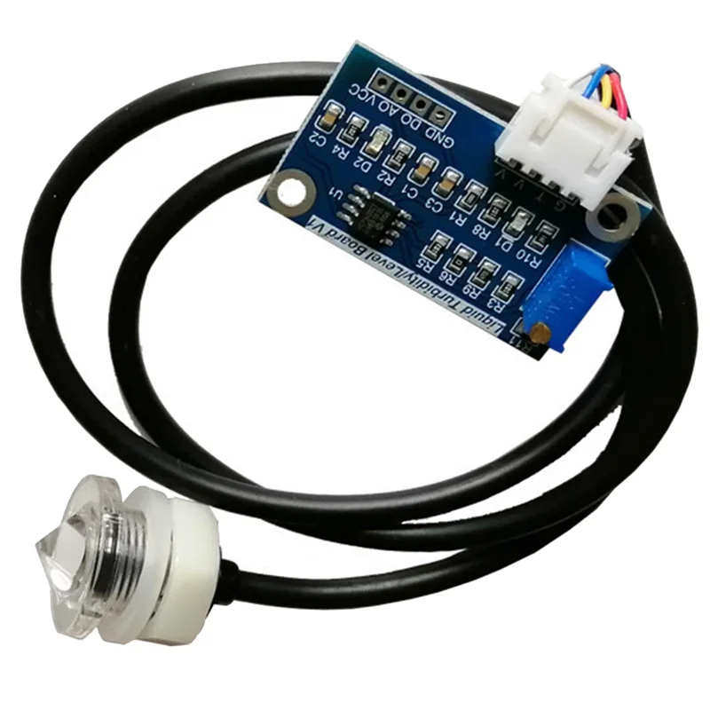 1 Piece Liquid Level Sensor Liquid Level Detection Sensor Water Level Monitoring Sensor Sensor Module Blue