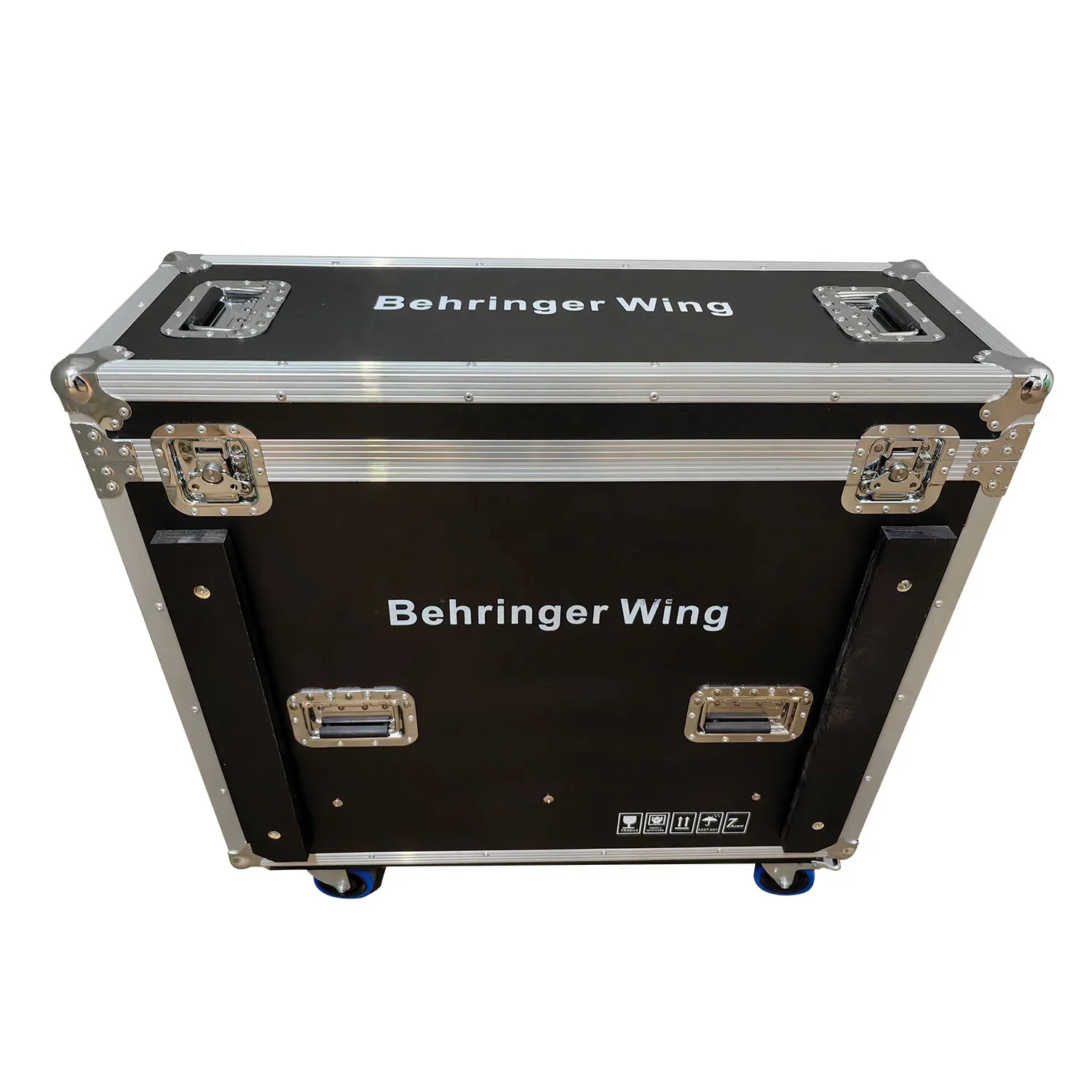 Customized Behringer Wing Flight Case With Wheels Pa Sound System Digital Mixer Three-Open Normal Version Flight Case