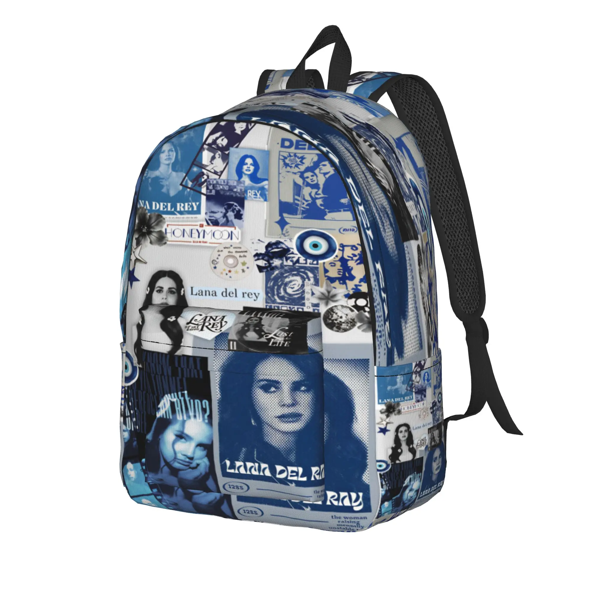 Lana Del Rey Singer Lizzy Grant  Backpack  Streetwear Backpacks Men Travel Large School Bags Custom Rucksack