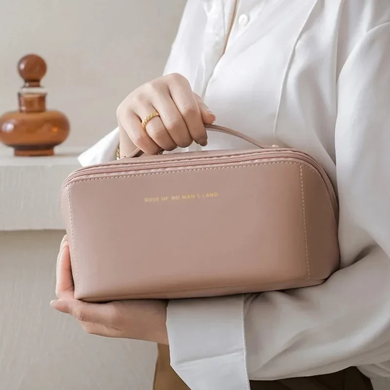 Cosmetic Bag Large Capacity Makeup Female Toiletry Kit Bag Make Up Case Storage Pouch Luxury Lady Box Organizer Bag Travel Zip