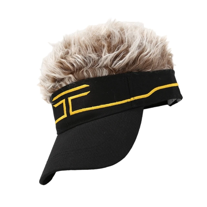 Black Myth Hairy Hat Wukong Fans Headgear for Theme Parties Photo Props