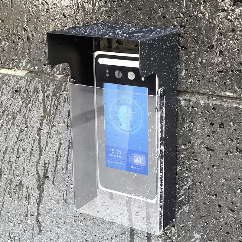 High-quality Anti-Rain Cover for Facial Recognition Access Control Machine with Sun Shade Anti-glare and Waterproof Cover