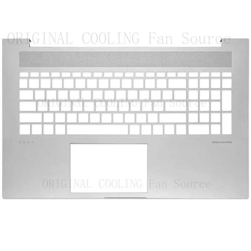 R+  TPN-W148 For HP ENVY 17-CH Upper Top Case Keyboard Bezel Panel Palm rest Silver