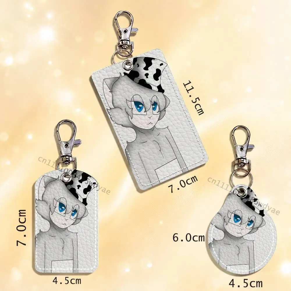 S-Slendytubbies 3 G-Guardian Card Keychain Fashion Pendant Bag ID Door Card Case Bus Card Cute Adult - view 3