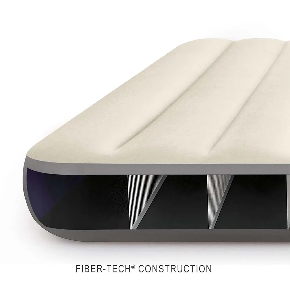 Full‑Size Modern Inflatable Air Mattress 10 Inch Height 600lb Loading Capacity Foldable Portable For Camping,Pump Not Included