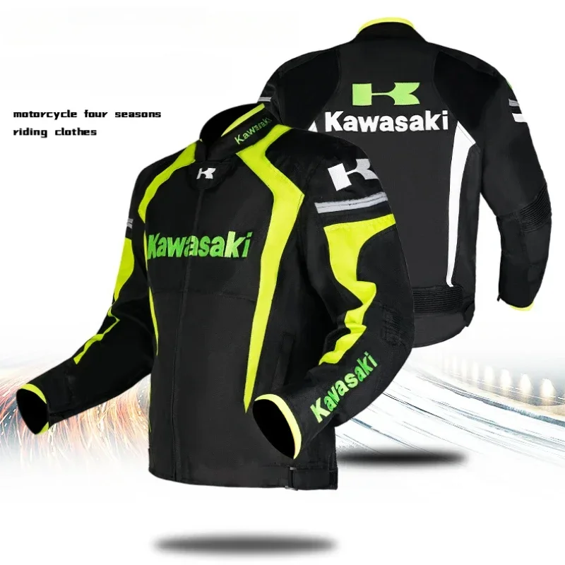 Off-road motorcycle rider clothing, four-season motorcycle clothing, anti-fall racing clothing, downhill winter warm clothing