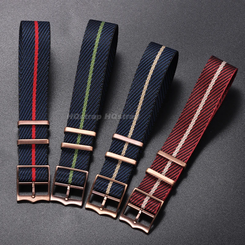 Correa de nailon Premium para reloj Seiko, correa de lona de 20mm y 22mm para Huawei Watch Gt2/Gt3, pulsera deportiva militar de repuesto
