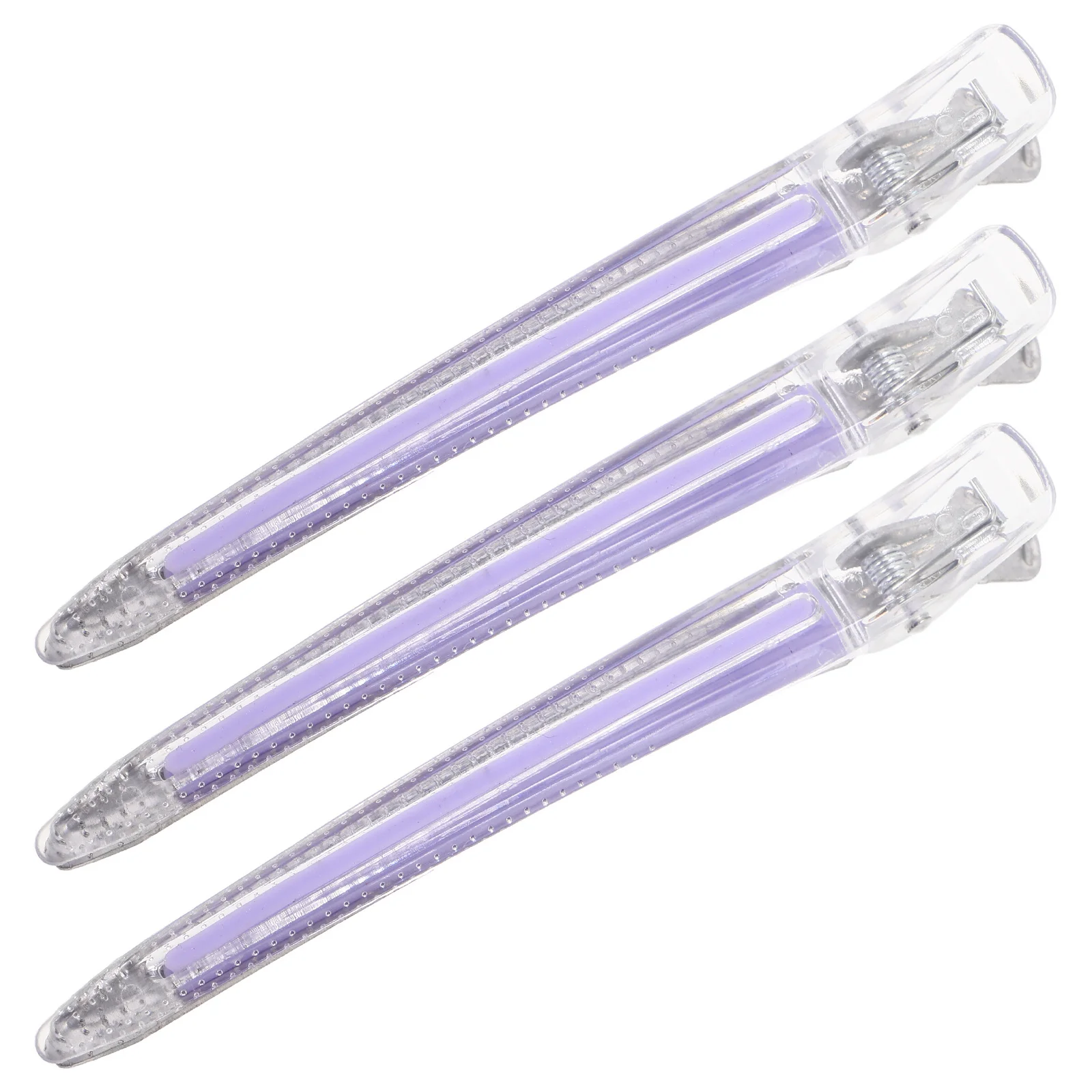 

3 шт. акриловые фиолетовые заколки для волос из кожи аллигатора, нескользящие заколки для волос для укладки волос, парикмахерские заколки, аксессуары для укладки волос «сделай сам»