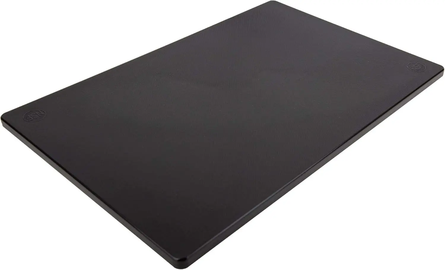 

Large Black Plastic Cutting Board 18x12x0.5 Inch HDPE for Kitchen, Dishwasher Safe