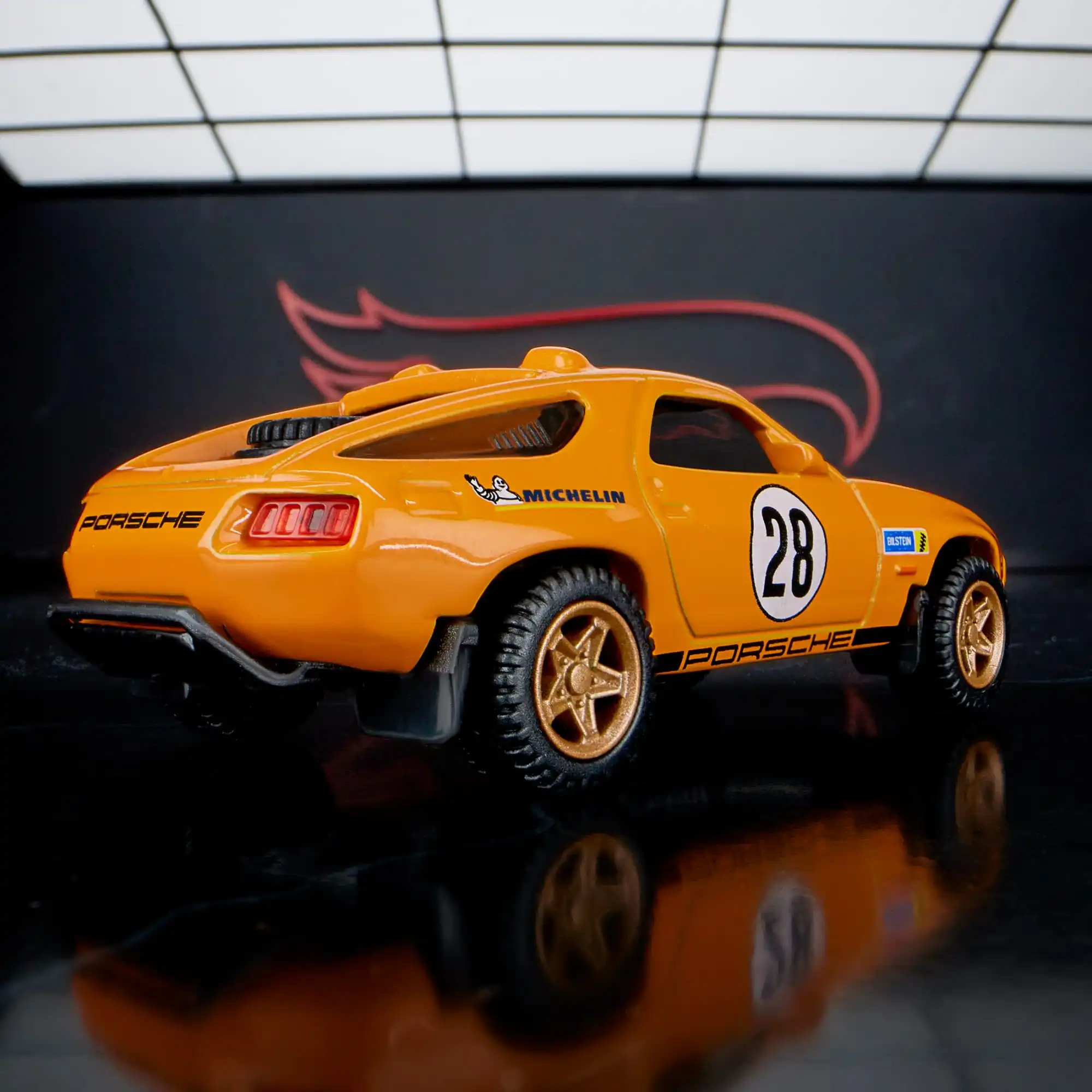 Hot Wheels Cars elite Porsche 928 Safari 1/64 vehículos de juguete modelo fundido a presión de Metal