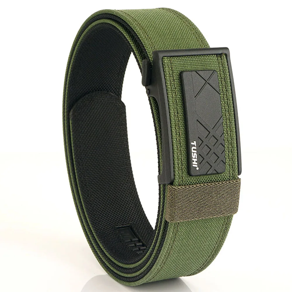 TUSHI Neue Harte Taktische EDC Gürtel für Männer Verdeckte Tragen Militär Gürtel Männer Taille Gürtel Dicken Nylon Jagd IPSC Zubehör Männlich – Detail 17