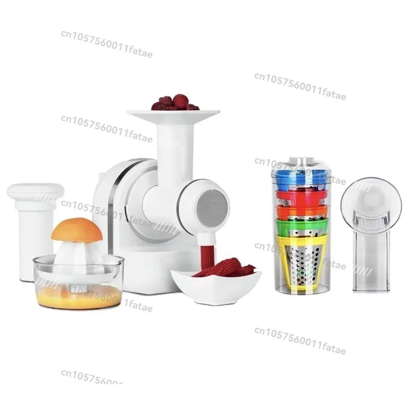 Household Kitchen Salad Machine, 3-in-1 Multi-functional Vegetable Cutter