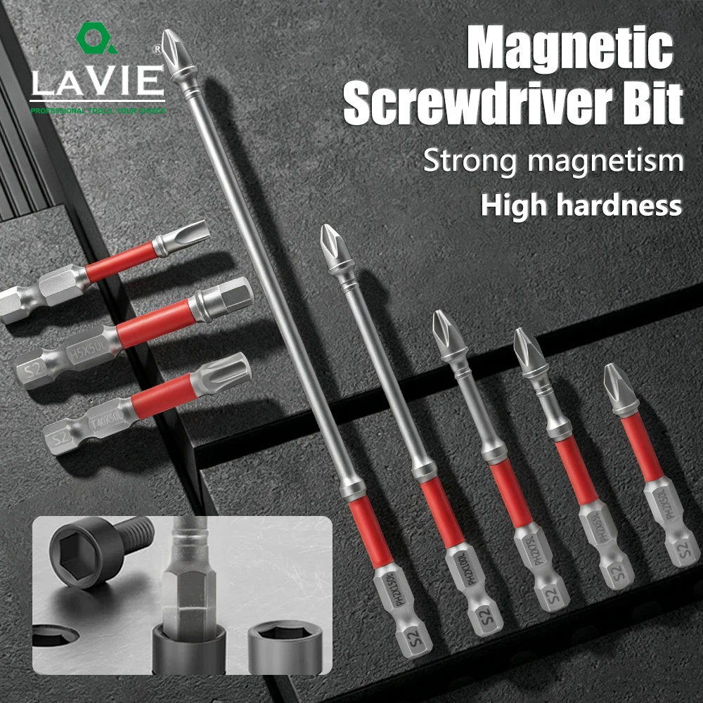 LAVIE PH2 Impact Screwdriver Bit S2 Steel 1pc 1/4